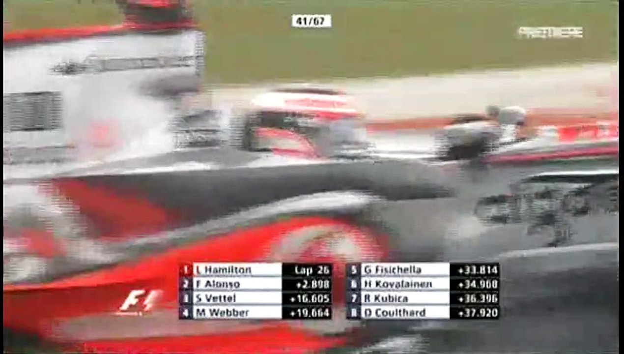 F1 2007 GP15 - Japan Fuji - Rennen Premiere