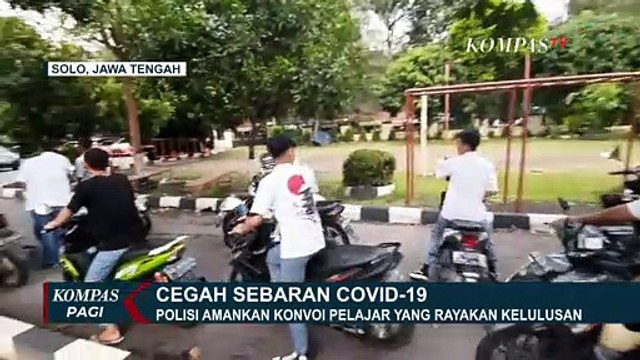 Konvoi Kelulusan di Jalanan, Polisi Amankan Puluhan Siswa SMA di Solo