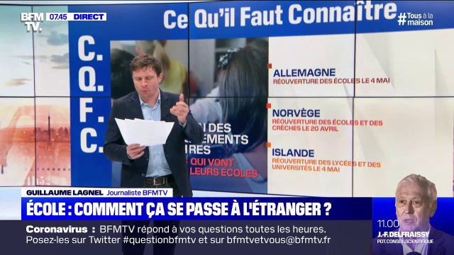 Confinement: comment se passe la réouverture des écoles à l'étranger?