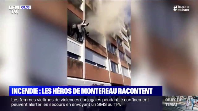 Ces jeunes racontent comment ils ont sauvé la vie d'un habitant en escaladant un immeuble