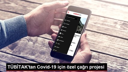 TÜBİTAK'tan Covid-19 için özel çağrı projesi