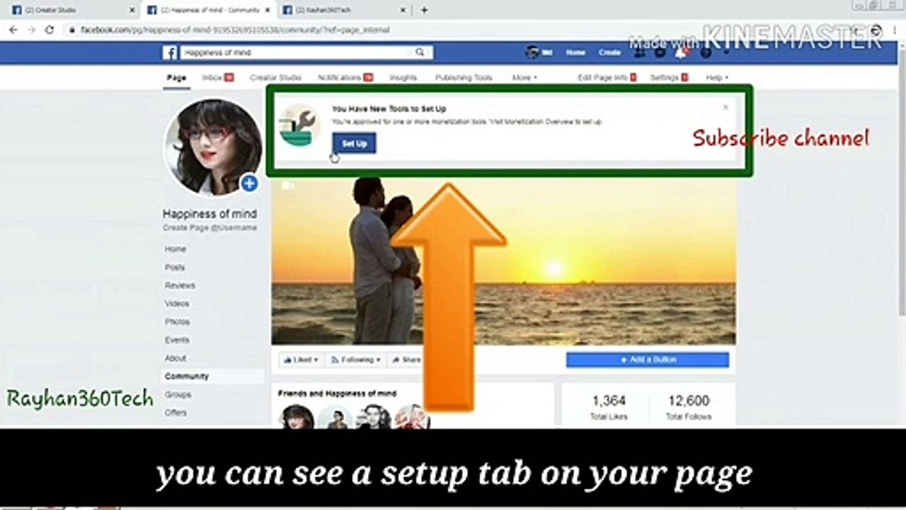 How to setup Facebook page monetization for in-stream ads easily  Rayhan360Tech
