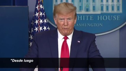 Trump dice que si China era "conscientemente responsable" del coronavirus debería haber consecuencias