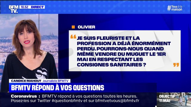 Je suis fleuriste. Pourrons-nous vendre du muguet le 1er mai? BFMTV répond à vos questions