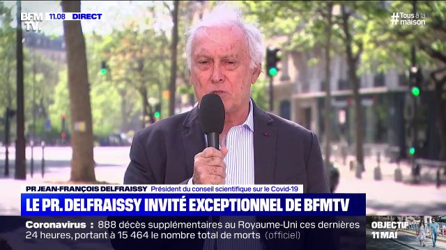 Jean-François Delfraissy: Il faut que l'on soit prêts le 11 mai pour sortir du confinement