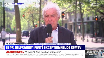 Jean-François Delfraissy: "Mes propos initiaux sur le confinement prolongé pour les seniors ont été mal compris"