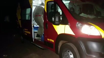 Vítima de queda é socorrida em casa pelo Siate no Santa Felicidade