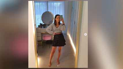 Paula Echevarría disfruta de la vida en casa con cine y amigos