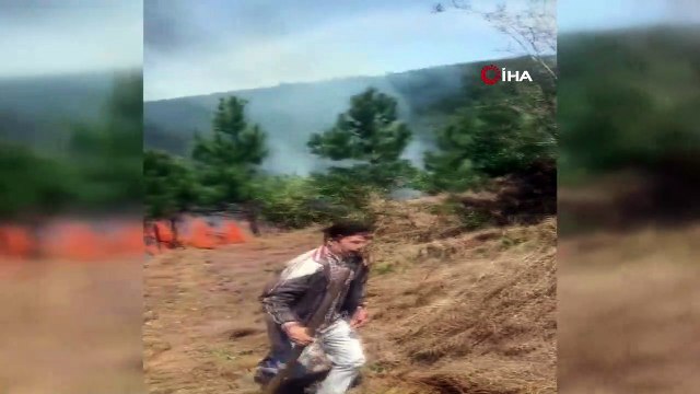 Kartal’daki Aydos ormanında yangın çıktı. Olay yerine itfaiye ekipleri sevk edildi.