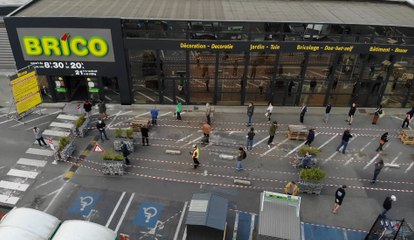 Réouverture progressive des magasins de bricolage