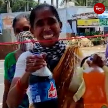 Andhra DGP salutes woman who offered soft drinks to cops amid lockdown