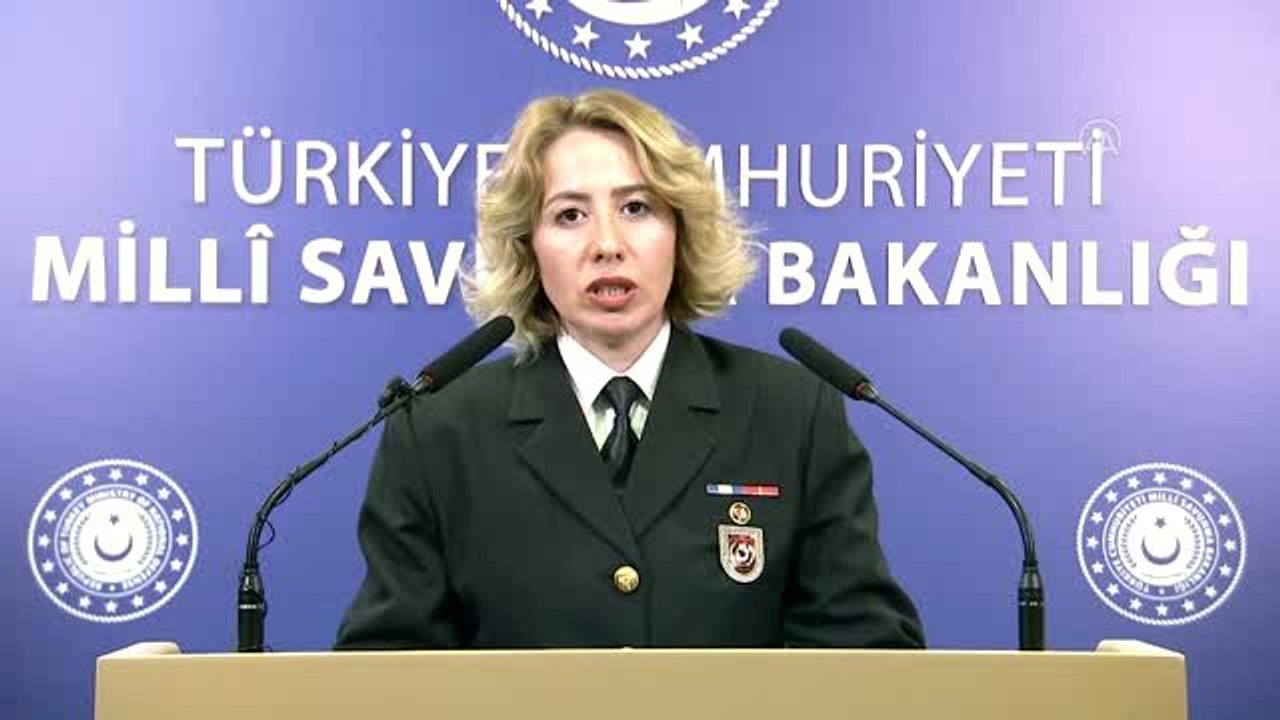 MSB'den faaliyetlere ilişkin bilgilendirme yapı...