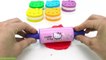 Learn Colors with Hello Kitty and Molds Surprise Toys Barbie Eggs Learn Colors for Kids