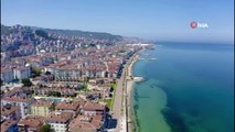 Bursa'nın sahilleri bomboş kaldı