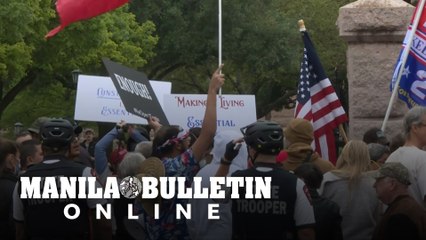 US: Protesters gather against stay-at-home orders in Texas