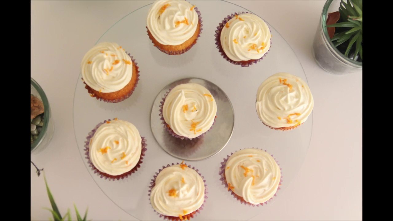 Cupcakes à l'orange