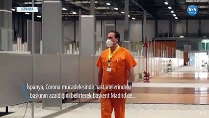 Madrid'te Kurulan Sahra Hastanesi Alkışlarla Kapandı