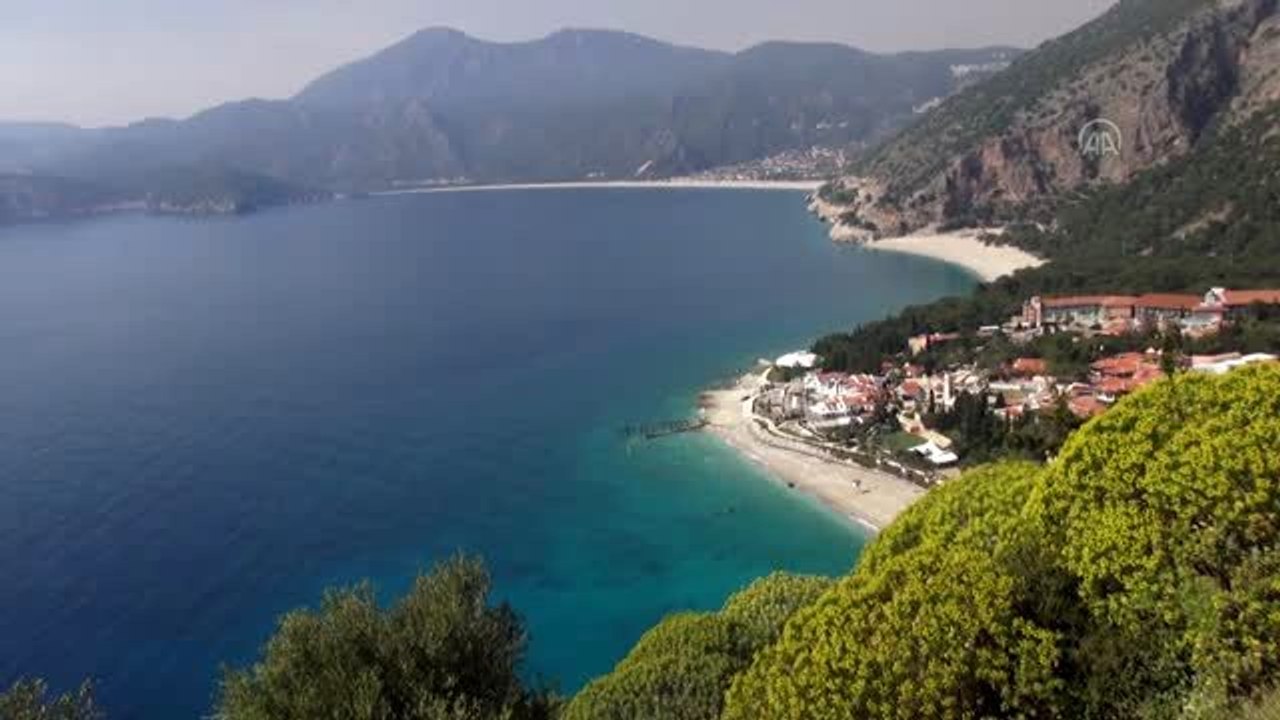 Turizmin gözde kentleri sessiz günler yaşıyor - Ölüdeniz/Kelebekler Vadisi