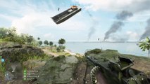 Battlefield 5 Pacific: Flying Landing Craft Multiplayer Gameplay Clip (No Commentary)