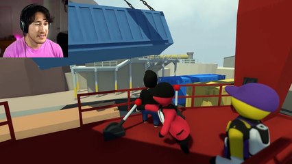 in this episode, wade betrays his friends... | Human Fall Flat w/ Bob & Wade - Part 3