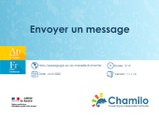Chamilo - Envoyer un message