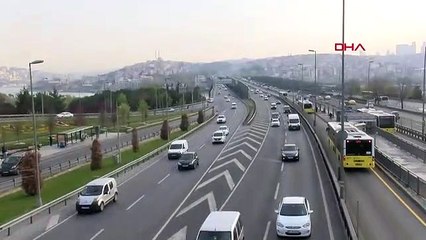 İstanbul’da yasak kalktı, araçlar yola çıktı
