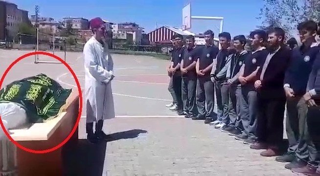 Patpat kazasında hayatını kaybetmişti, cenaze provası görüntüleri ortaya çıktı