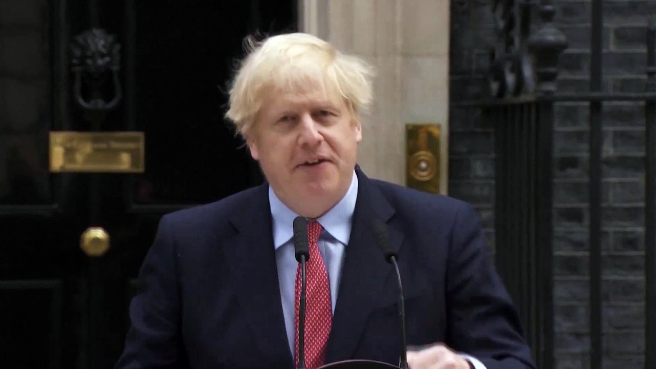 Boris Johnson says 'there are real signs now we are passing through the peak' of Covid-19