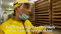 Coronavirus: Italian pasta producers reopen despite 'severe' damage