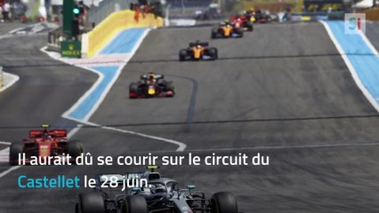 Le grand prix de formule 1 de France annulé