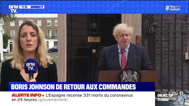 Virus: Boris Johnson demande aux Britanniques de continuer leurs efforts