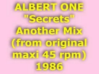 ALBERT ONE "Secrets" Another Mix 1986