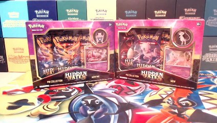 Capitulo A12 - Hidden Fates Pin Collection - Mewtwo & Mew