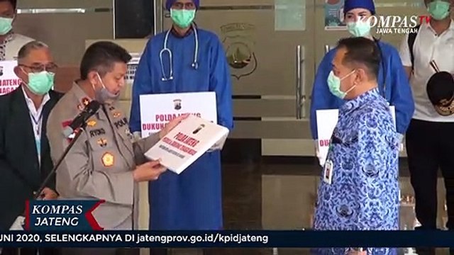 Kapolda Jawa Tengah Beri Bantuan Alat Medis dan APD ke RS dan Puskesmas