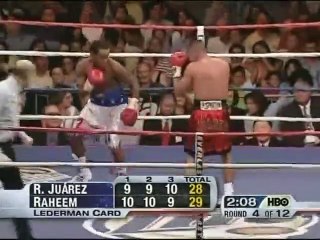 Rocky Juarez vs Zahir Raheem (17-07-2004) Full Fight