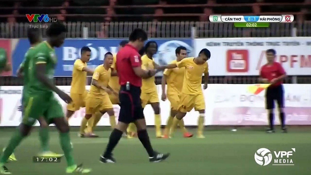 XSKT Cần Thơ - Hải Phòng FC | V.League 2016 | T...