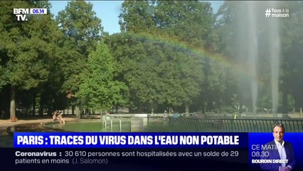 Faut-il s'inquiéter des traces du coronavirus retrouvées dans le réseau d'eau non potable ?