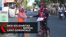 Aksi Solidaritas Komunitas Sepeda Lipat Gorontalo