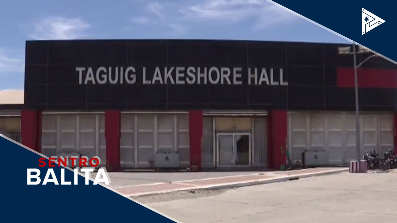 The Lakeshore Tent sa Taguig, handa nang tumanggap ng mga pasyente