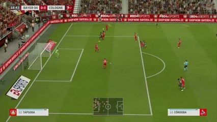 Bayer Leverkusen - 1. FC Cologne : notre simulation FIFA 20 (Bundesliga - 32e journée)