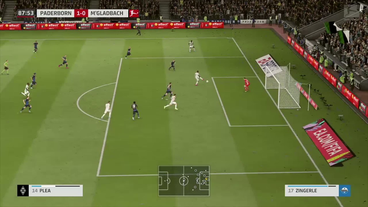 SC Paderborn 07 - Borussia M’Gladbach : notre simulation FIFA 20 (Bundesliga - 33e journée)