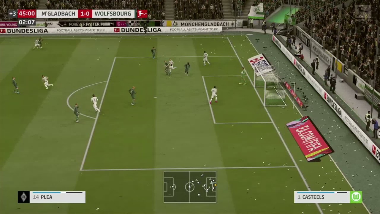 Borussia M’Gladbach - Vfl Wolfsburg sur FIFA 20 : résumé et buts (Bundesliga - 32e journée)