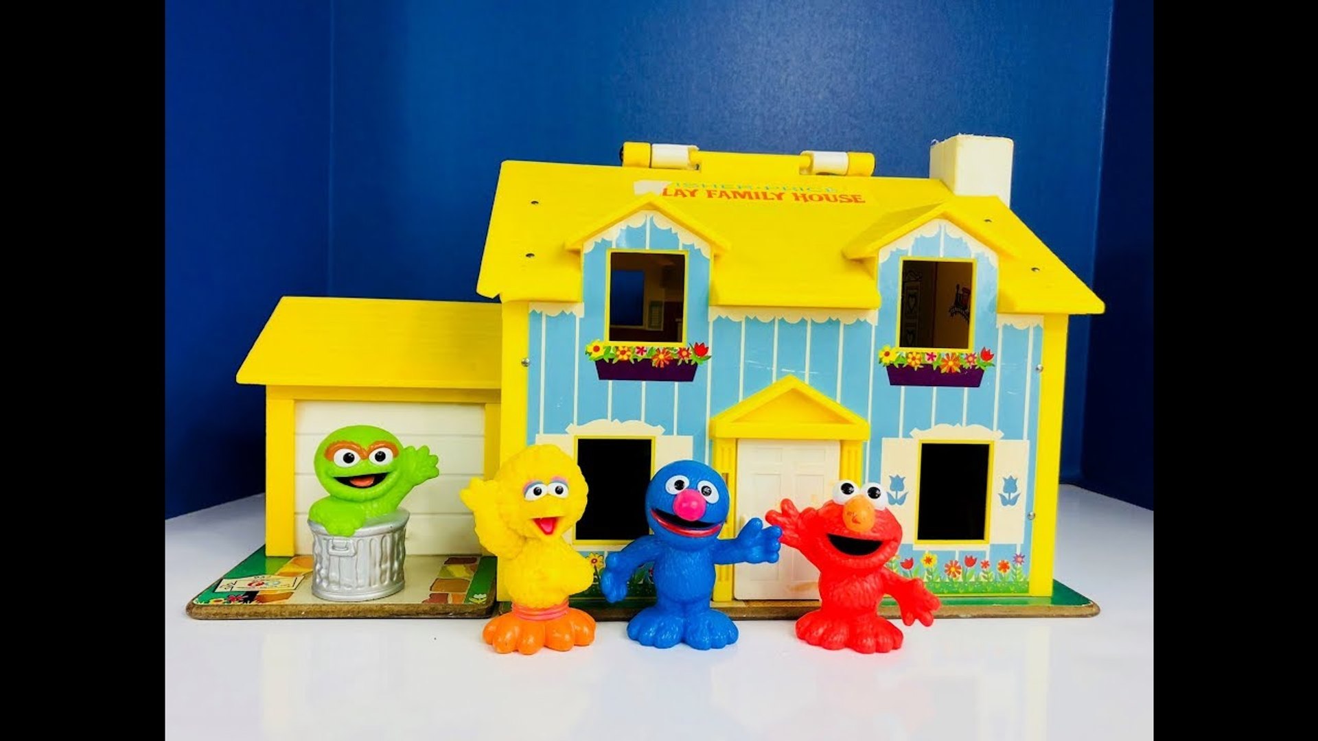 FISHER PRICE Little People Toy House Sesame Street Video- - video  Dailymotion