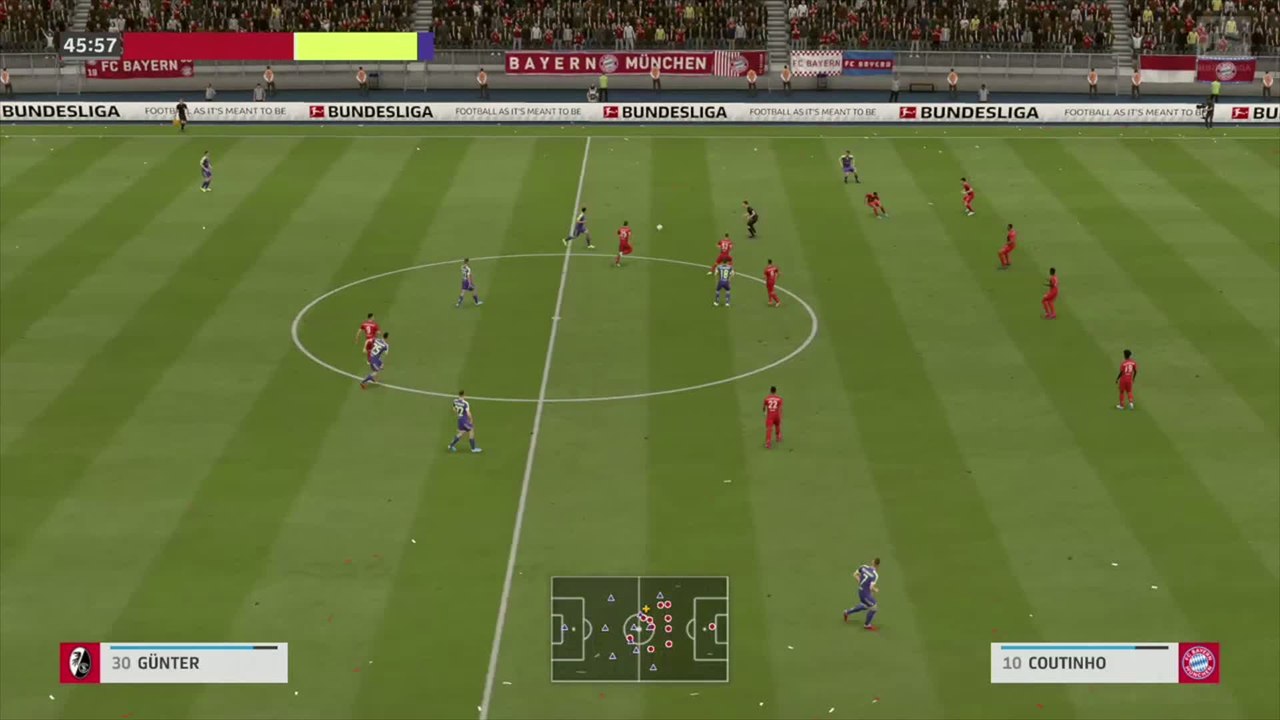 Bayern Munich - SC Fribourg sur FIFA 20 : résum...