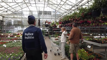 Coronavirus: réouverture des Pépinières de Boitsfort sous l'oeil de la police