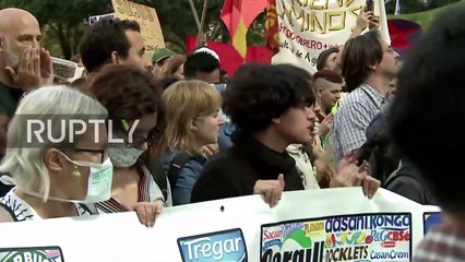 Marcha mundial contra Monsanto Buenos Aires - Genocidio