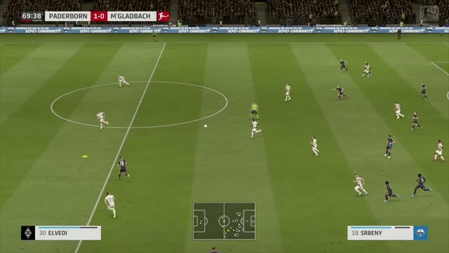 SC Paderborn 07 - Borussia M’Gladbach sur FIFA 20 : résumé et buts (Bundesliga - 33e journée)