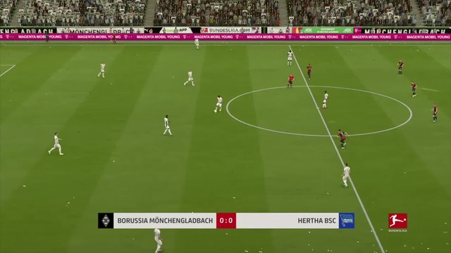 Borussia M’Gladbach - Hertha Berlin sur FIFA 20 : résumé et buts (Bundesliga - 34e journée)