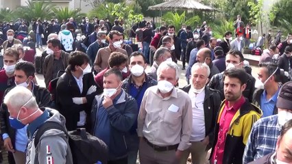 Cezayir’den Aydın’a getirilen 450 işçinin karantina süreci tamamlandı