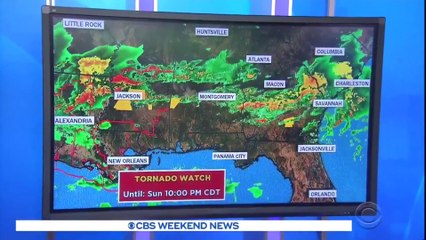 More severe weather threatens the South.